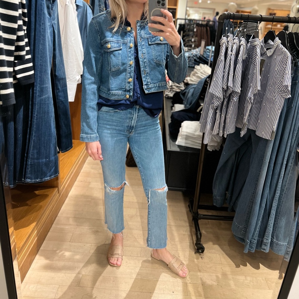 J Crew Jean Jacket!